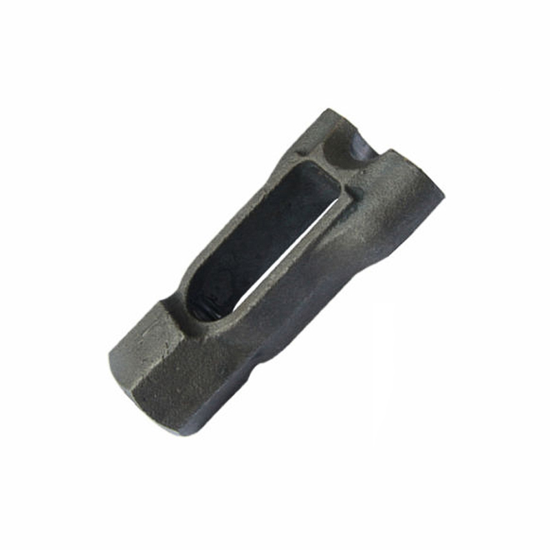 Arbre d'usinage de forgeage peint en noir